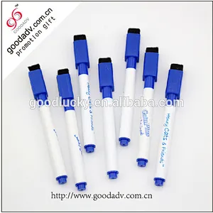 magnetic marker pen / marker pen with eraser / erase marker pen