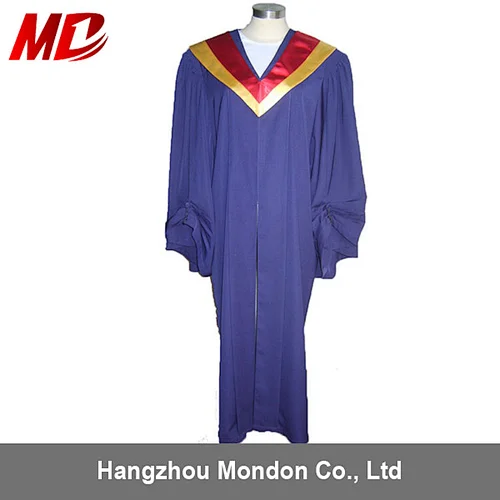 UK Pleated Graduation Gown