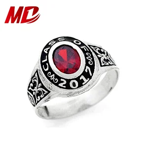 High Quality Gem Rings for University Graduation Gifts