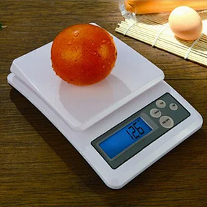 1000g/0.1g household kitchen scale glass food weight scale