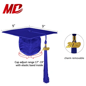 Wholesale Shiny Children Graduation Sets Cap Gown and Stole