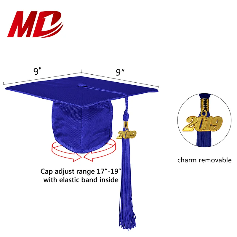 Wholesale Shiny Children Graduation Sets Cap Gown and Stole