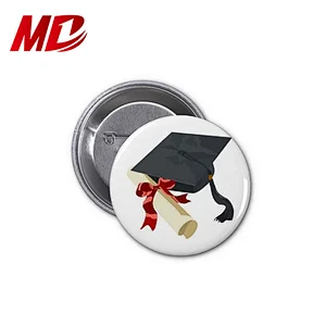 Tinplate Custom-made Graduation Lapel Pin for School