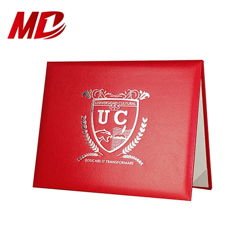 Smooth Leatherette Graduation Diploma Cover Certificate Folders