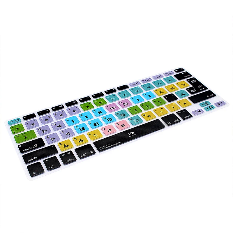 High Quality Avid Media Composer Shortcut Silicone Hard Keyboard Cover skin laptop For mac laptop Air