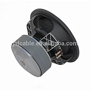 popular in Europe car subwoofer China Made withAluminum basket 3inch 8 layers Voice coil RMS 2500W 15inch car subwoofer
