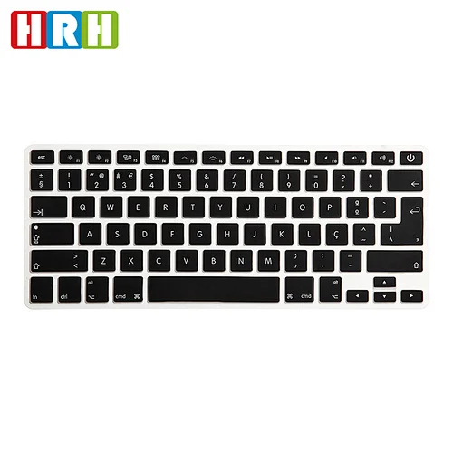 silicon keyboard cover custom print US European Model Portuguese Keyboard Cover For Macbook Pro laptop 15 Touch Bar A1707 A1990