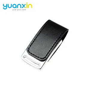 High Quality Black Colors 64 Gb Leather Usb Flash Drive Pendrive 64Gb Memory