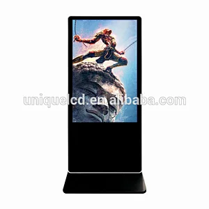 42Inch Full HD floor standing lcd display and touch screen