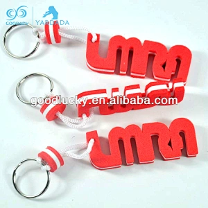 Promotional Best Quality Decorative Soft eva foam keyring