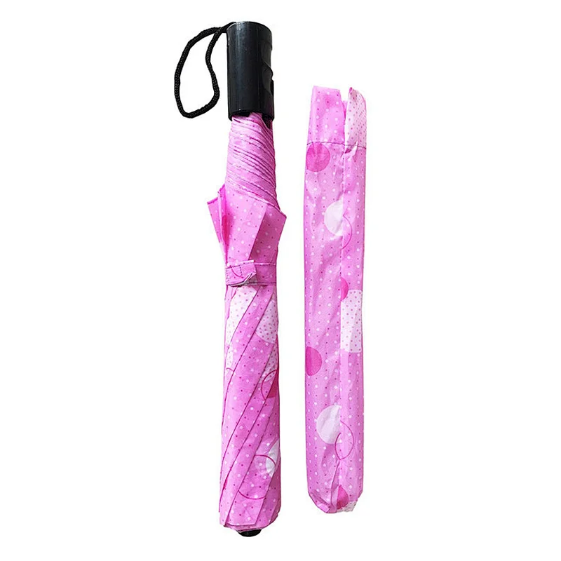 Promotional gift mini umbrella polyester one dollar wind breaker 2 fold umbrella