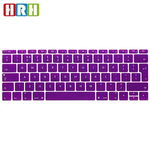 custom silicone keyboard cover English Laptop Keyboard Skin for MacBook Pro 13