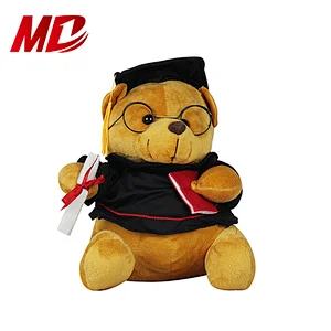 Lovely Customized Graduation Plush Toy Teddy Bear