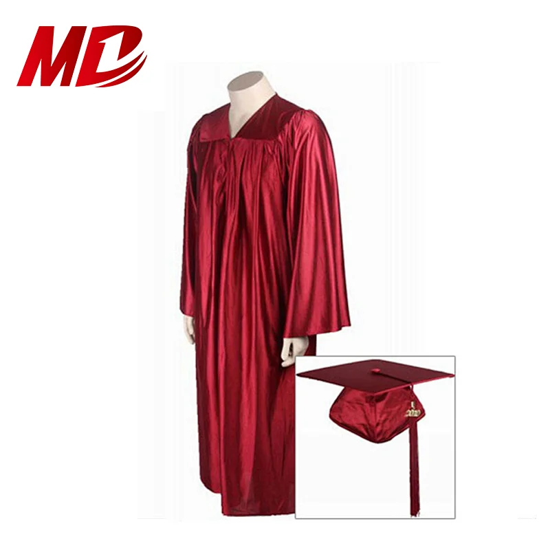 Shiny Children Baby Graduation Cap And Gown