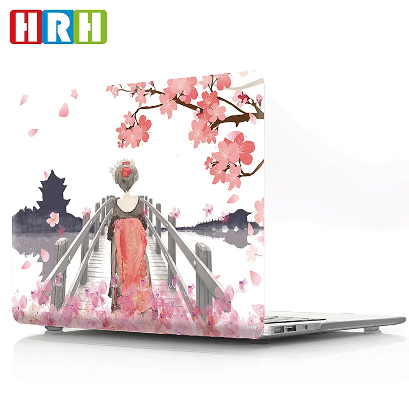 Cheap for macbook case custom print case Japanese Style Kimono matte hard case for macbook a1304