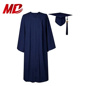 Open Sleeves Colors are Available Graduation Cap and Gown With Tassel
