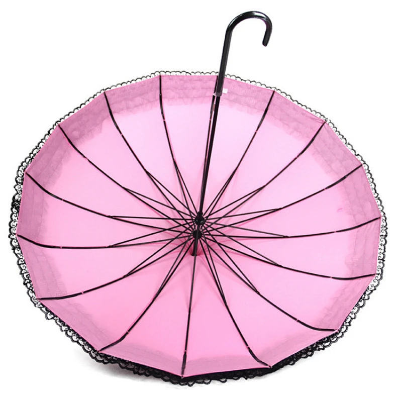 Paraguas chino a prueba de sol de alta calidad de la pagoda del ajuste del cordón del parasol anti-ultravioleta para la boda