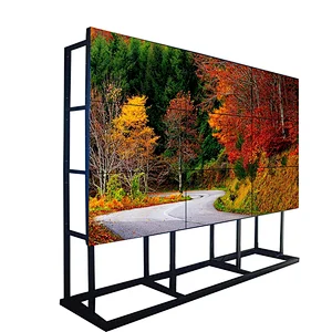 Large Size DID Screen 55 Inch 3X3 LCD Display Video Wall For Exhibition