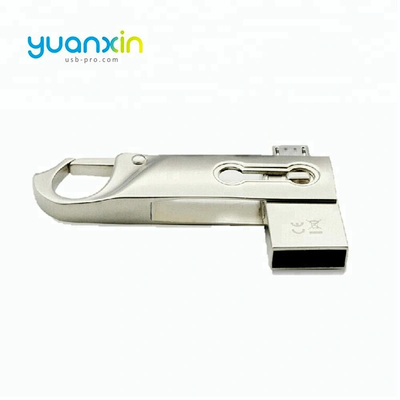 Swivel Keychain Carabine Type C OTG USB Flash Drive 3.0 / 3.1