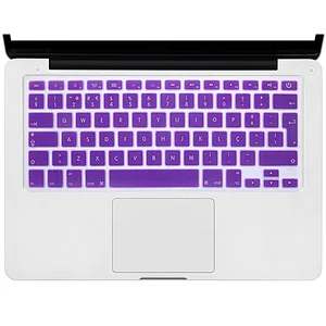 Portuguese language keyboard covers Custom Silicone 101inch keyboard protector For macbook pro laptop 13 Cover EU Version