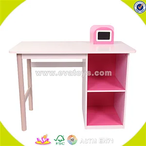 Wholesale top quality kids study wooden writing table useful children wooden writing table W08G087