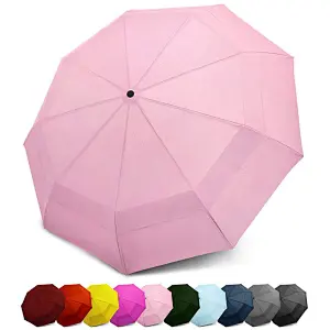 double canopy windproof folding umbrella