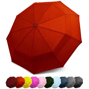 double canopy windproof folding umbrella