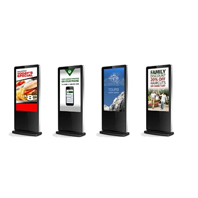 55 " touch screen all in one computer shopping mall kiosk