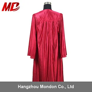 Choir robe - adult church robe shiny red