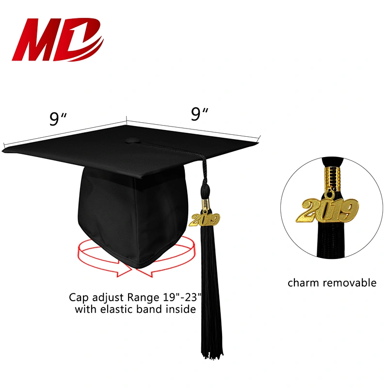 Wholesale Matte College Graduation  Cap Gown & Tassel