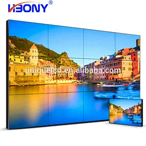 Video Wall 55Inch LCD Monitors 5mm Super Narrow Bezel