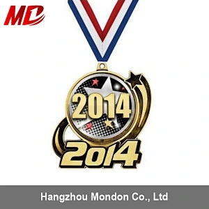 Metal Rounded Graduation Medal for Souvenirs of Graduation to School
