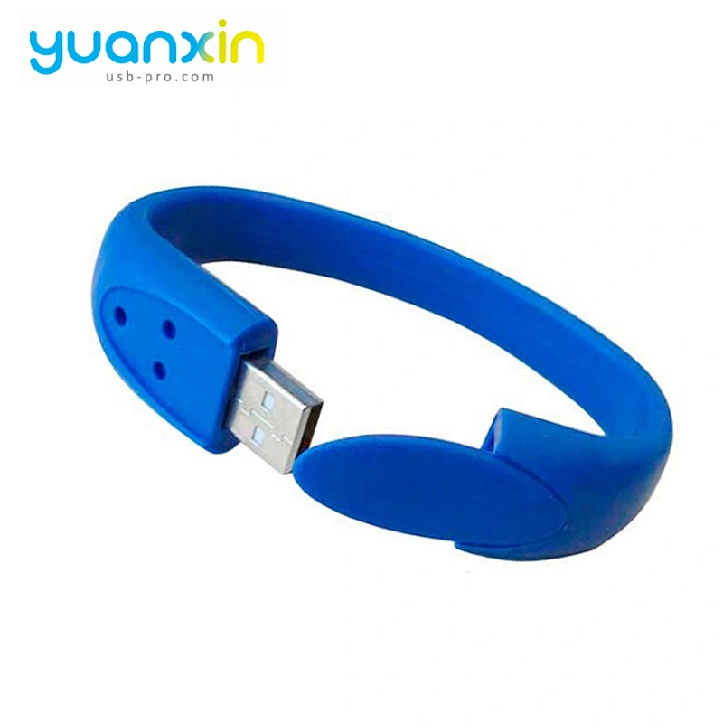 New Design multiple Colour Silicone Bracelet USB Flash Drive