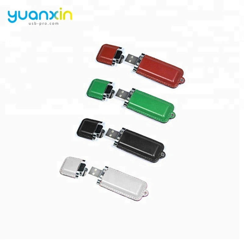 Promotional Gift Leather Usb Flash Drives 8Gb 16Gb 32Gb 64Gb Usb Pen Drive Custom Logo