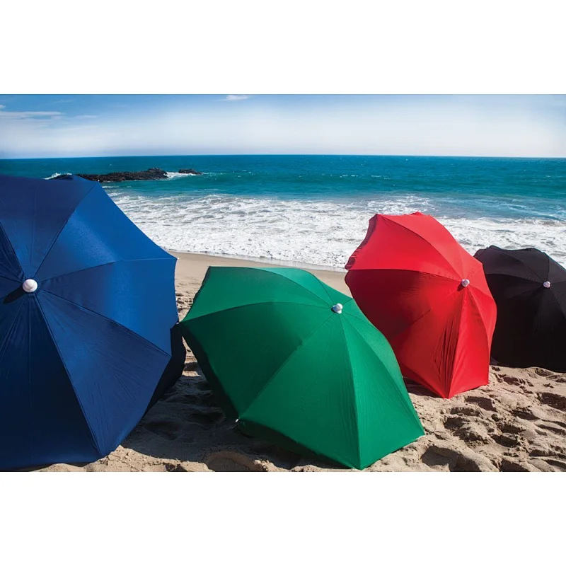 Balinese aluminium ribs ambrella outdoor beach parasol umbrella parts with plastic base