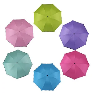 custom uv child color changing kids umbrella with black handle