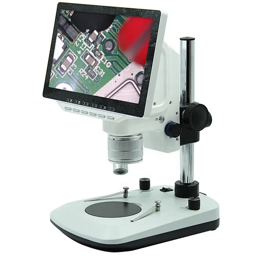 10.6" LCD Digital Stereo Microscope, 0.7~4.5x, 16M+HDMI