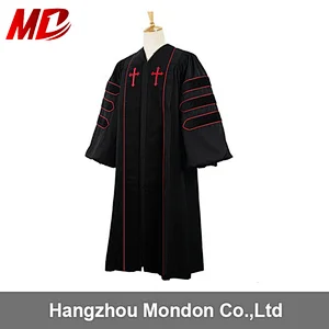 China factory custom wholesale doctoral clergy robe