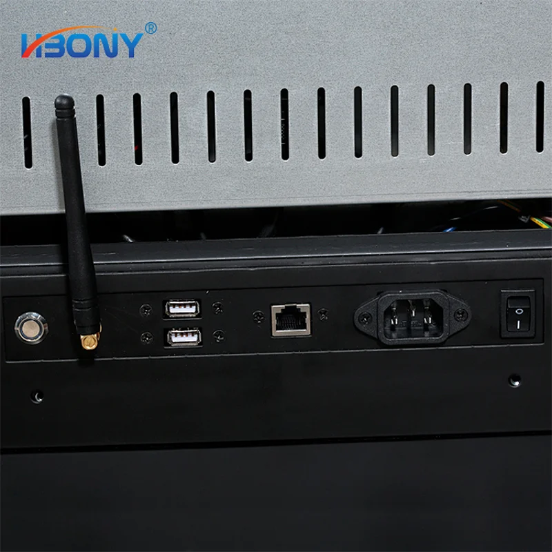 HBY 43 inch 1080p display Android OS touch screen free standing kiosk