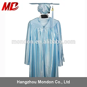 Shiny Graduation Cap and Gown for Kindergarten