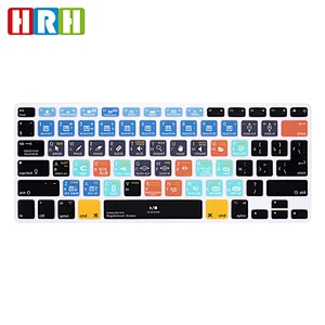 OEM russian products Propellerhead Reason Hot-keys Silicone Keyboard Protective Film laptop keyboard For Macbook Pro