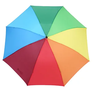 Rainbow colorful mini umberella ladies full body umbrella for sale