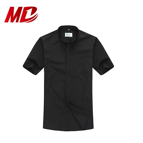 Clergy Shirt -Men's Short Sleeve Tab Clergy Shirt
