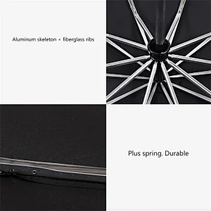 Top quality Auto open close golf hurricane proof fold umbrella