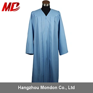 Specially Worn Adult Multicolor Customized High School Graduation Gown