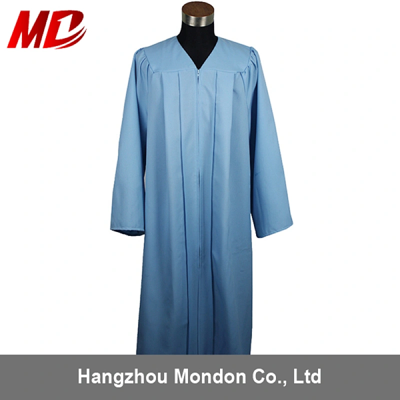 Specially Worn Adult Multicolor Customized High School Graduation Gown
