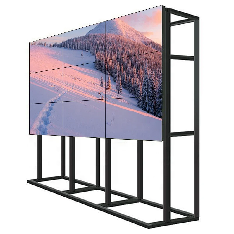 Narrow Bezel LED Background LCD Dlp Video Wall Display