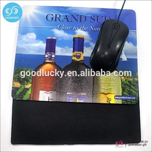 2017 wholesale mouse pad custom printed logo rubber mouse pad