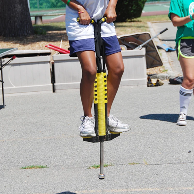 Body Pogo Stick Double Pole Jump Rope Massage Stick