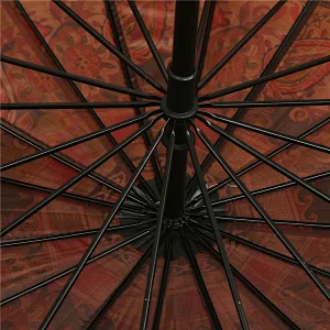 African print double layer 16 panel umbrellas